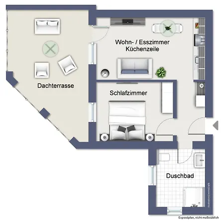 Apartment Siegfried Penthouse 11a Kuehlungsborn